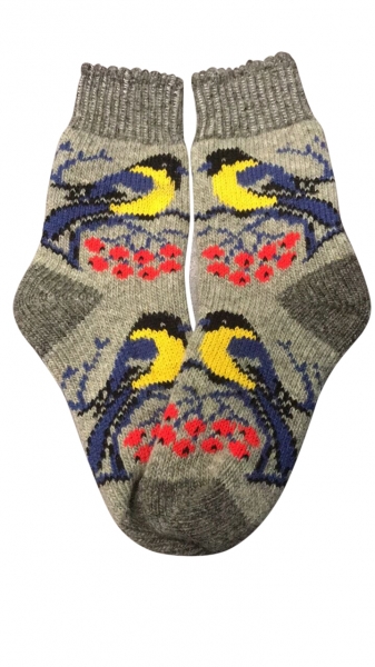 Kuschelsocken aus Schafwolle S32